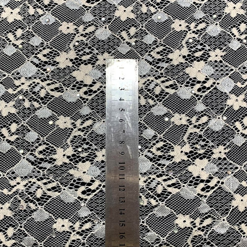 Lace Trim Sequin Polyester Lace Fabric for Apparel Wholesale Supplier 10